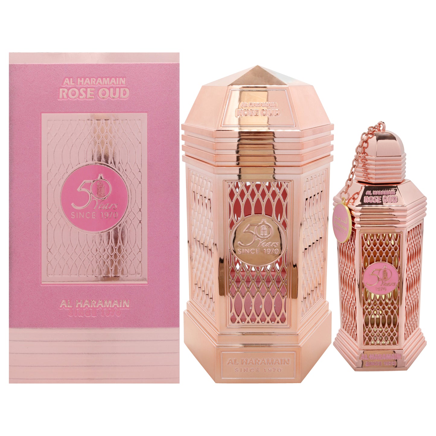 Al Haramain Rose Oud 3.4 oz EDP Spray for Women