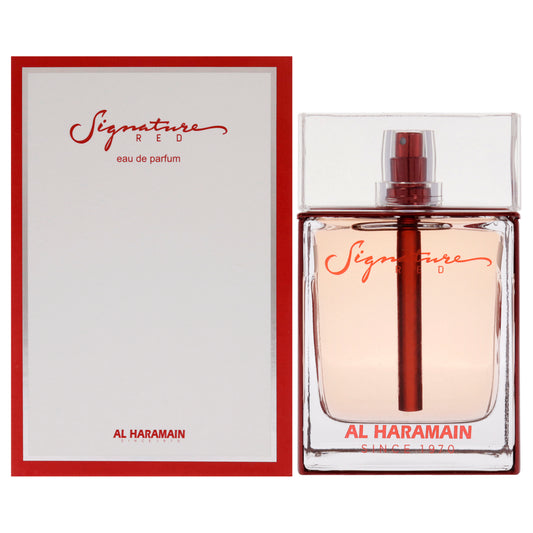 Al Haramain Signature - Red 3.33 oz EDP Spray for Women