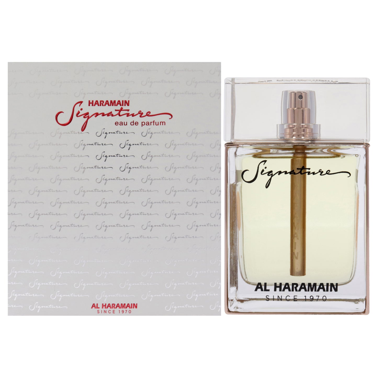 Al Haramain Signature - Rose Gold 3.33 oz EDP Spray for Women