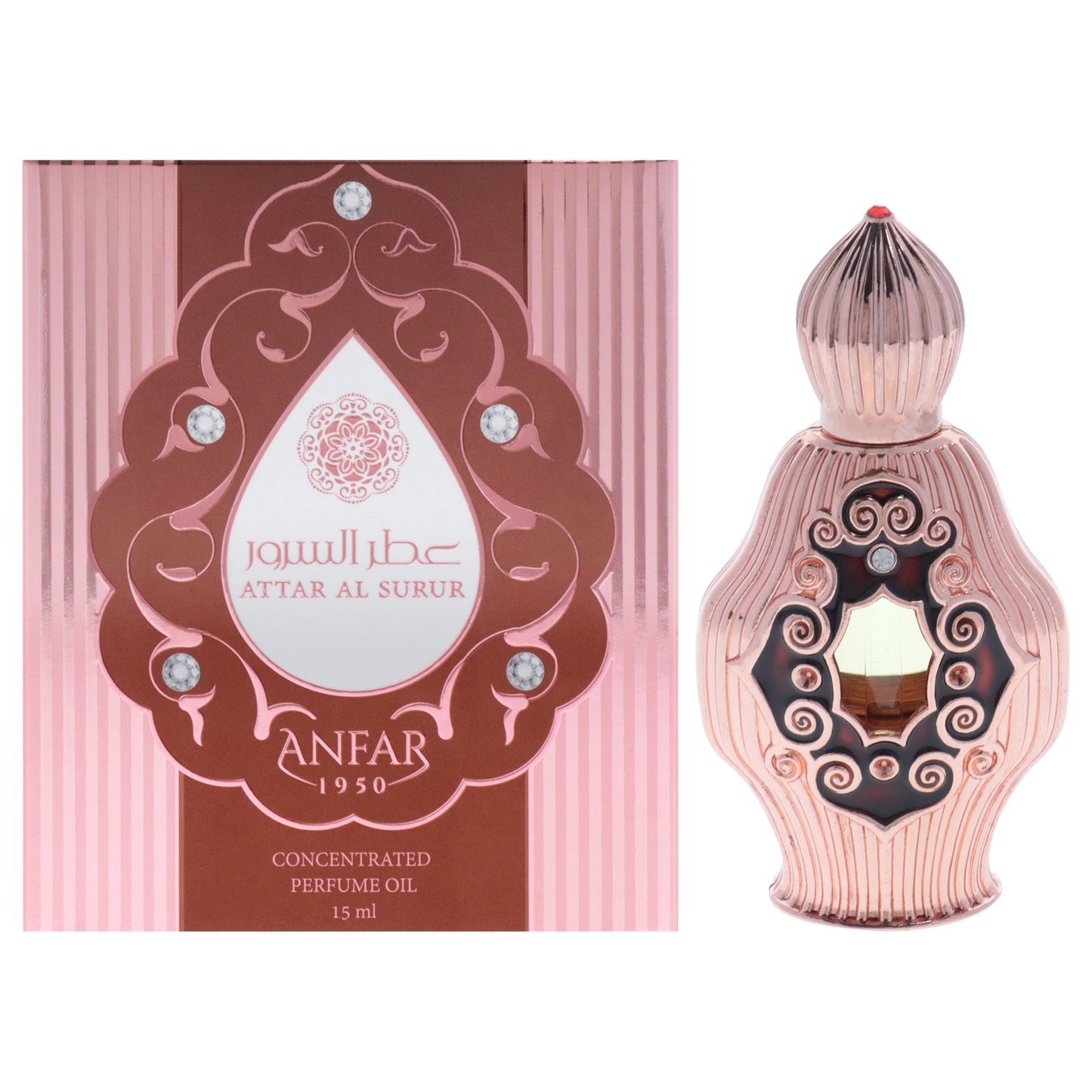 Anfar Attar Al Surur 0.5 oz Concentrated Perfume Oil for Women