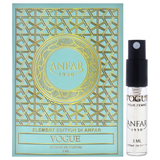 Anfar Element Edition - Vague 3 ml Extrait De Parfum Spray Vial for Women