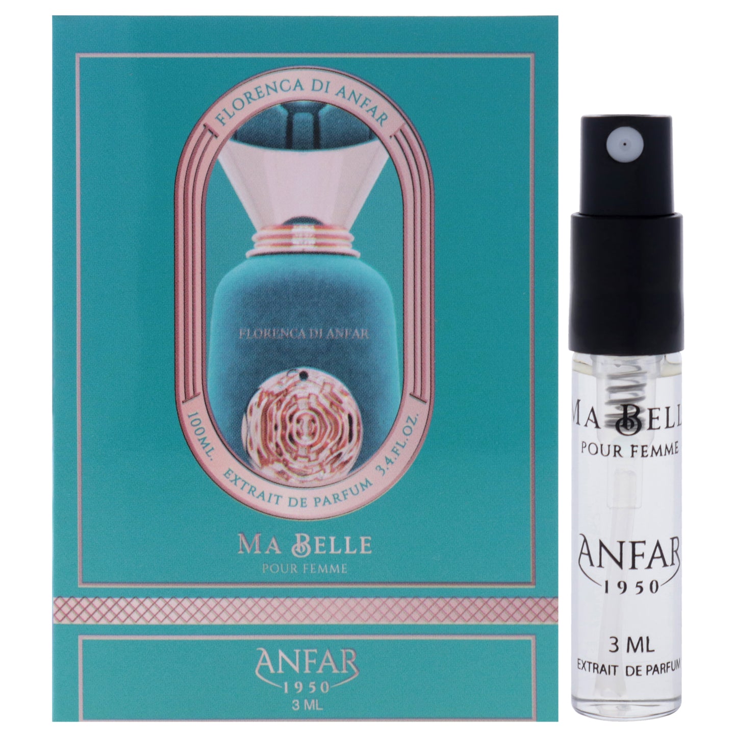 Anfar Florenca Collection - Ma Belle 3 ml Extrait De Parfum Spray Vial for Women