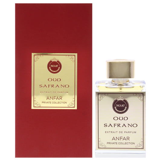 Anfar Private Collection - Oud Safrano 1.7 oz Extrait De Parfum Spray for Men