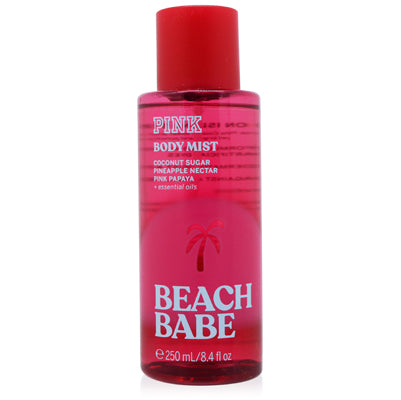 Pink Beach Babe Body Mist Spray for Women, 8.4 oz (250 ml)