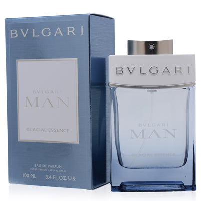 Bulgari Man Glacial Essence Eau de Parfum Spray for Men, 3.4 oz (100 ml)
