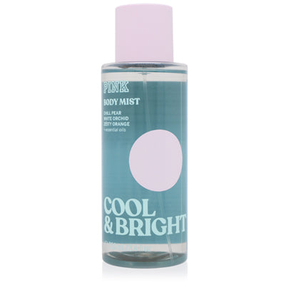 Pink Cool & Bright Body Mist Spray for Women, 8.4 oz (250 ml)