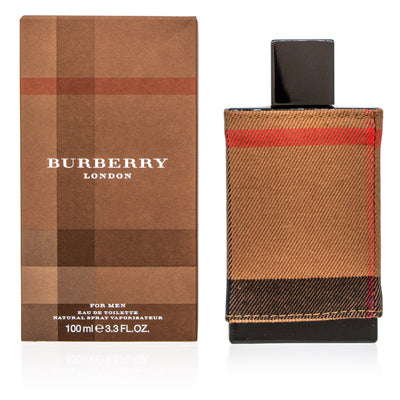 Burberry London Men Eau de Toilette Spray for Men, 3.3 oz (100 ml)
