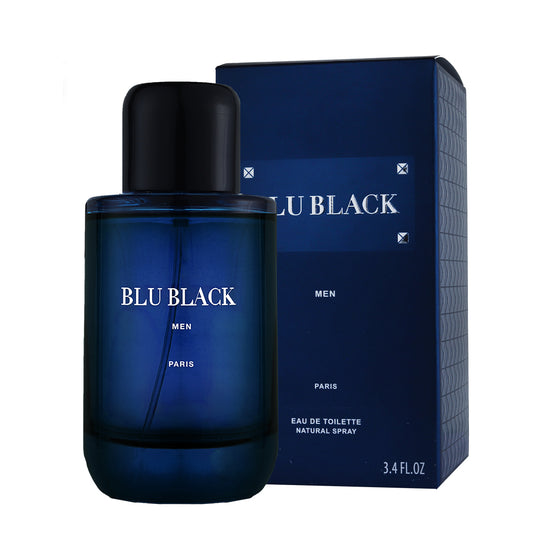 Geparlys Blu Black Eau De Toilette 3.4 oz Spray for Men