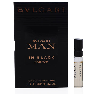 Bulgari Bulgari Man In Black Parfum 0.05 OZ for Men
