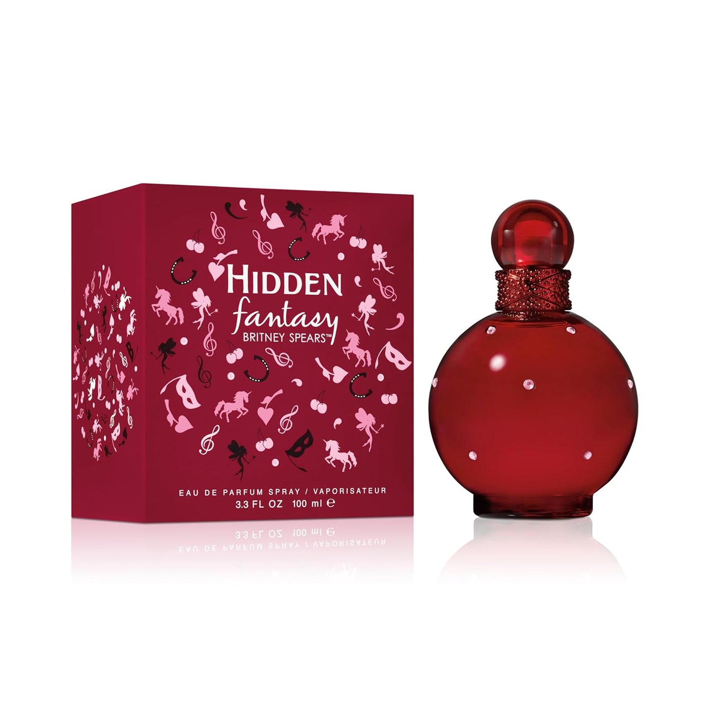 Britney Spears Hidden Fantasy, Eau De Parfum EDP Spray for Women, 3.4 Fl Oz Brand: Britney Spears