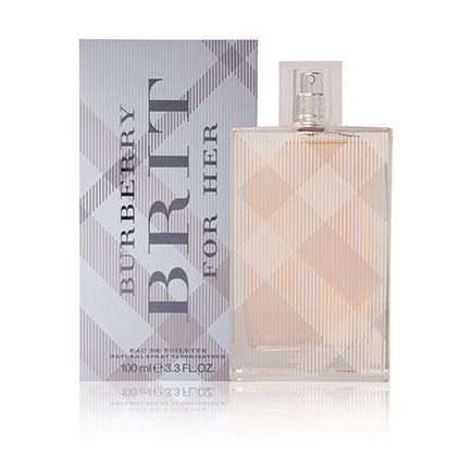 Burberry Brit For Her Eau de Toilette Spray for Women 3.3 oz