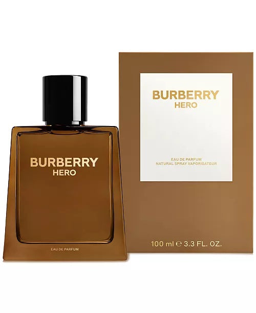 Burberry Hero Cologne For Men Eau de Parfum Spray 3.3 oz
