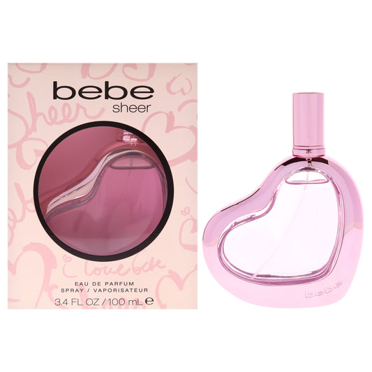 Bebe Bebe Sheer 3.4 oz EDP Spray for Women
