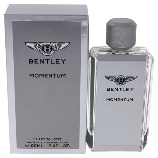 Bentley Momentum 3.4 oz EDT Spray for Men