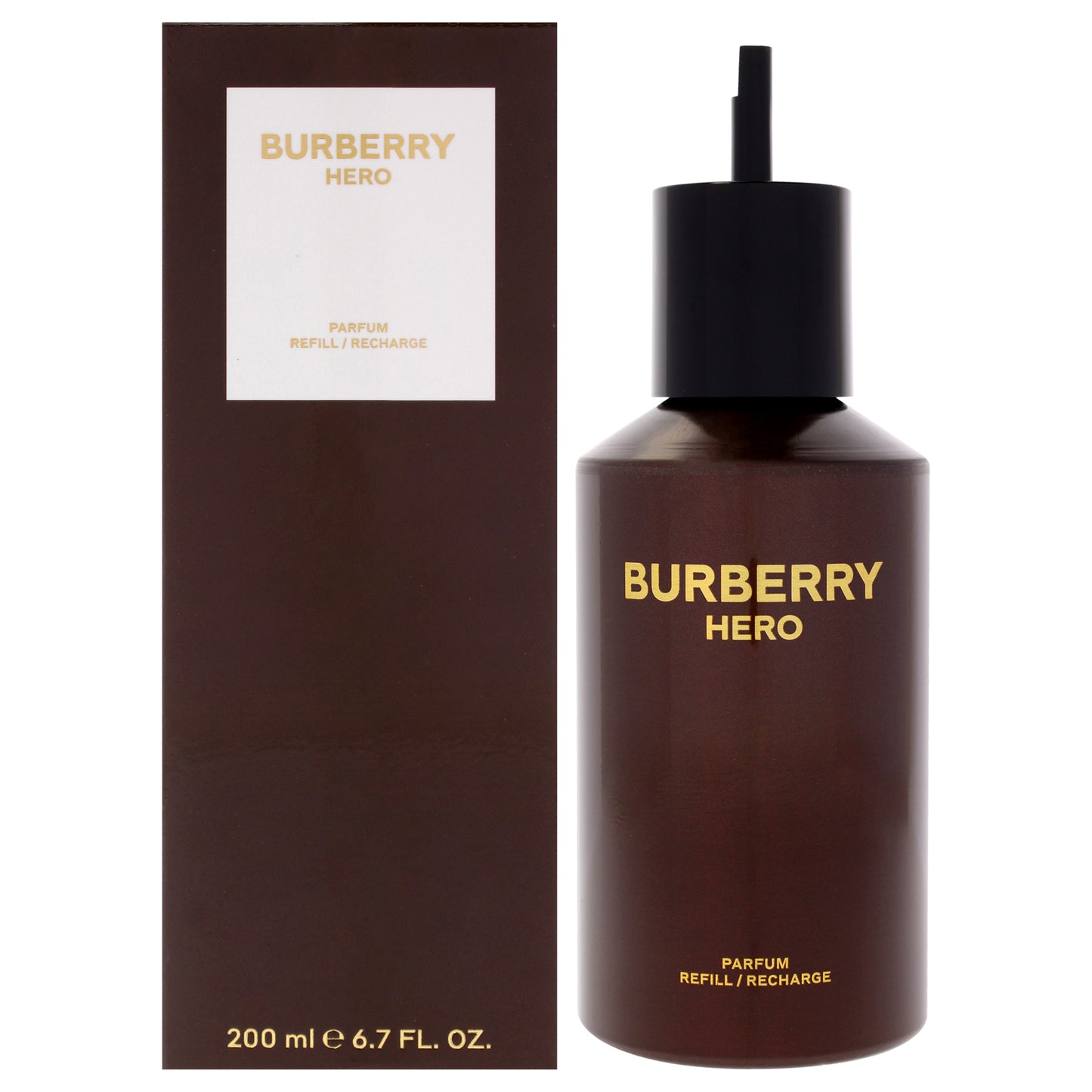 Burberry Hero 6.7 oz Parfum Spray (Refill) for Men