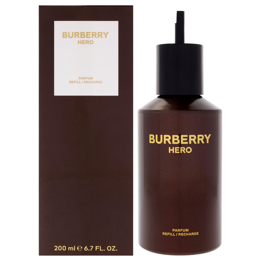 Burberry Hero 6.7 oz Parfum Spray (Refill) for Men