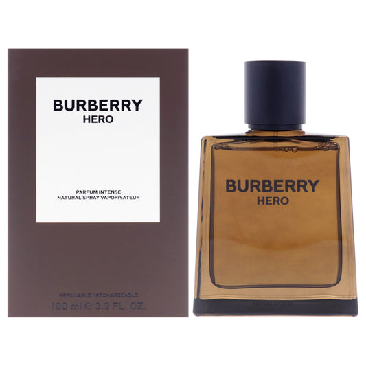 Burberry Hero Intense 3.3 oz Parfum Spray (Refillable) for Men