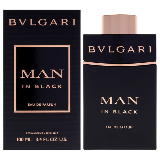 Bvlgari Man in Black Eau de Parfum Spray for Men 3.4 Ounce