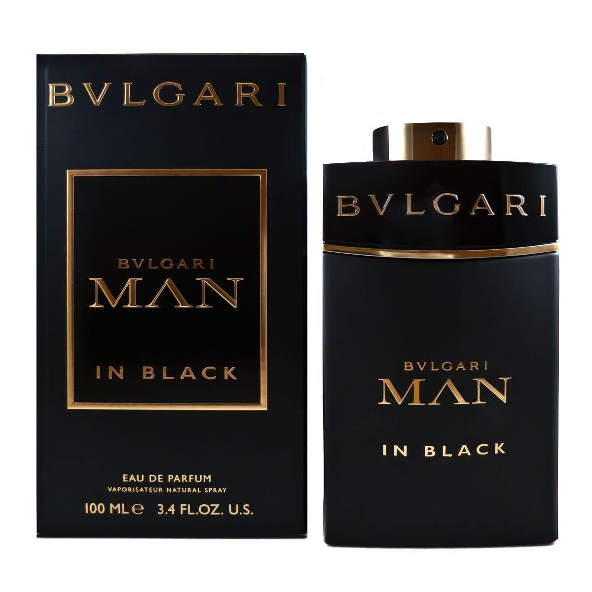Bvlgari Man in Black Eau de Parfum Spray for Men 3.4 Ounce