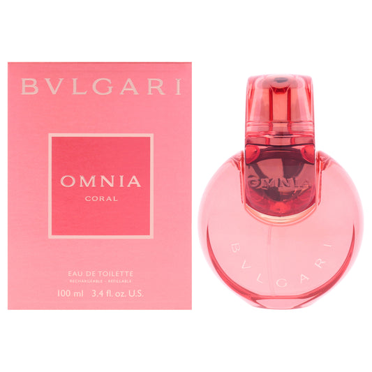 Bvlgari Omnia Coral by Bvlgari for Women 3.4 oz EDT Spray