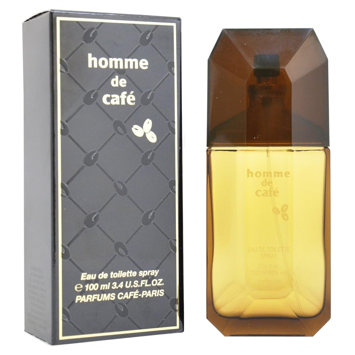 Cafe Parfums Homme De Cafe By Cafe Eau de Toilette Spray For Men 3.3 oz