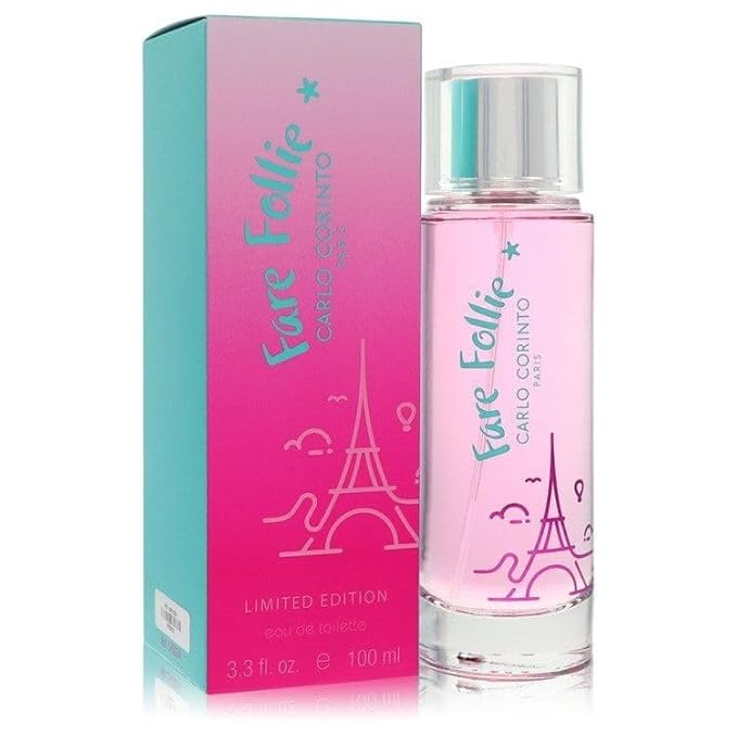 Carlo Corinto Fare Follie by Carlo Corinto Eau De Toilette 3.3 oz Spray For Women