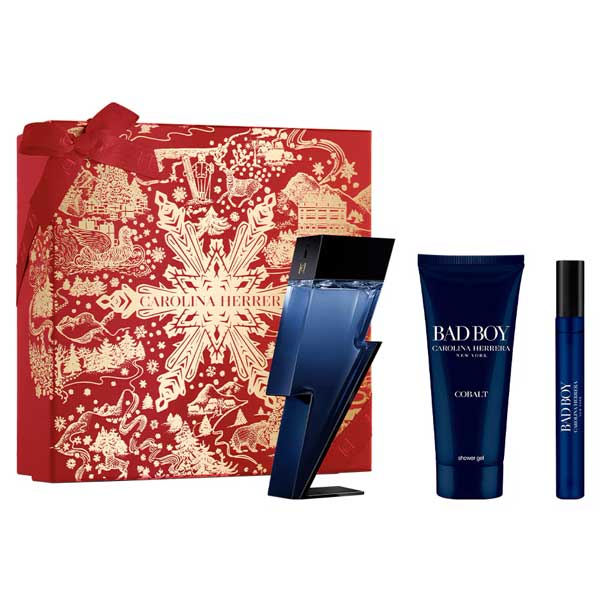 Carolina Herrera Bad Boy Cobalt EDP Électrique Gift Set