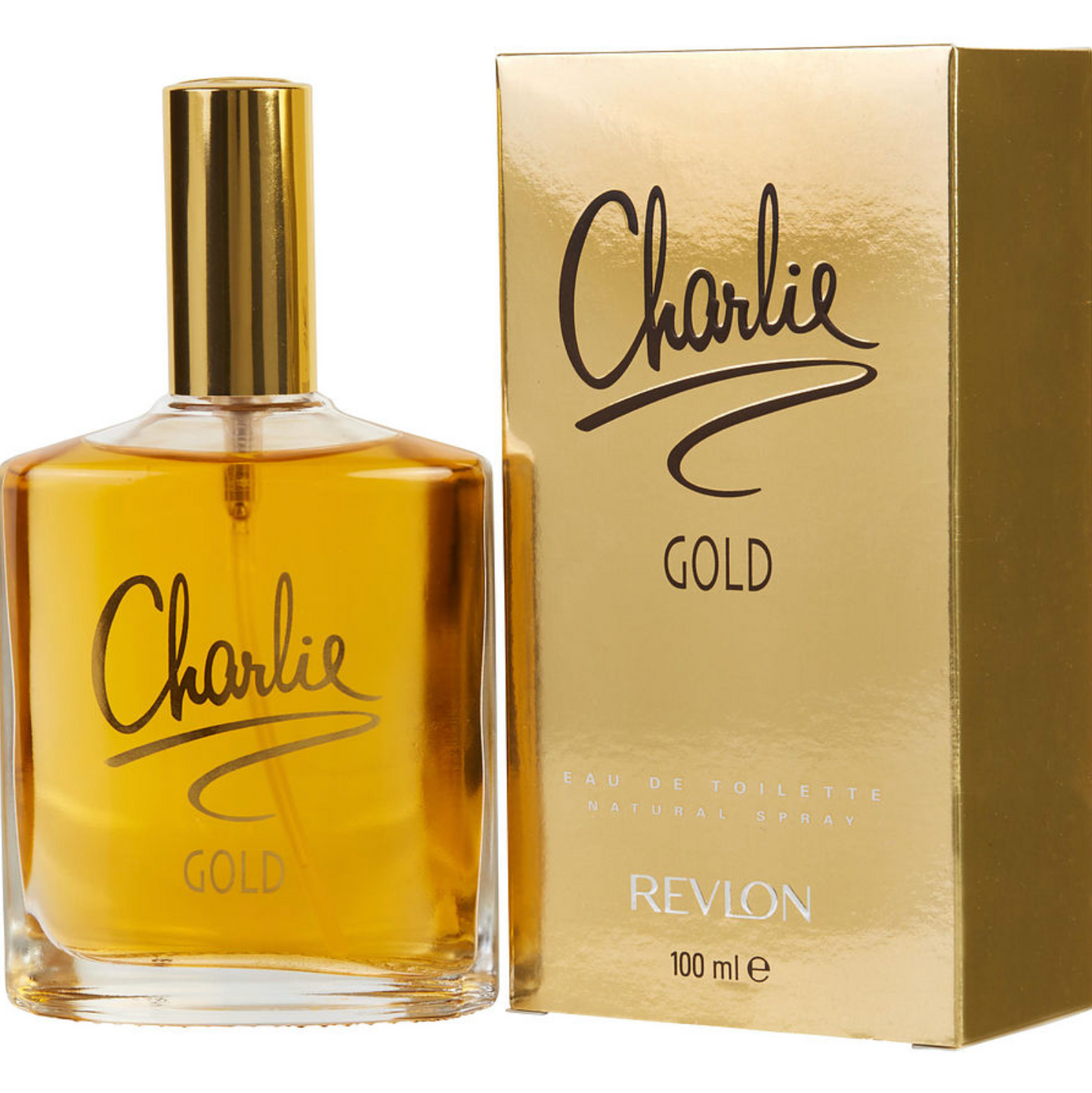 Revlon Charlie Gold by Revlon for Women, Eau De Toilette Spray, 3.4 Ounce