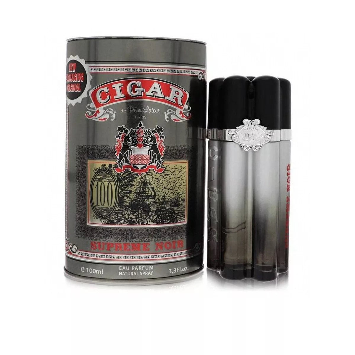 Remy Latour Cigar Supreme Noir by Remy Latour Men Eau De Parfum Spray 3.3 oz