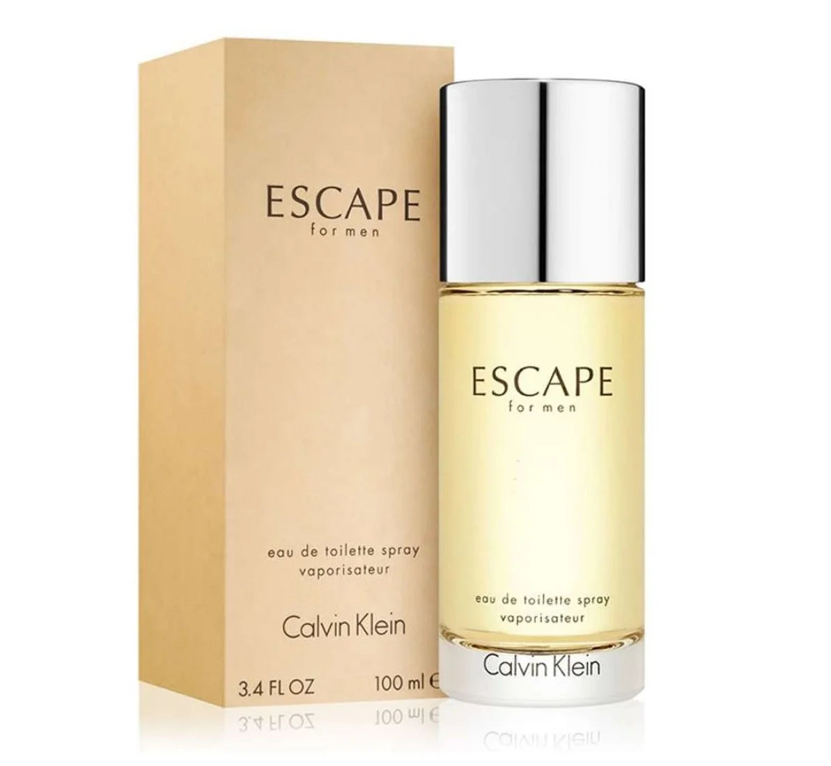 Calvin Klein Escape Eau De Toilette Spray 3.4 oz for Men