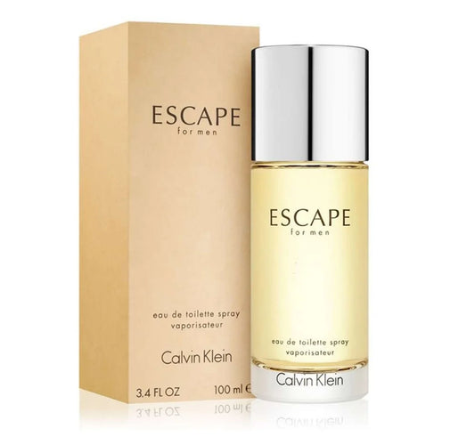 Calvin Klein Escape Eau De Toilette Spray 3.4 oz for Men