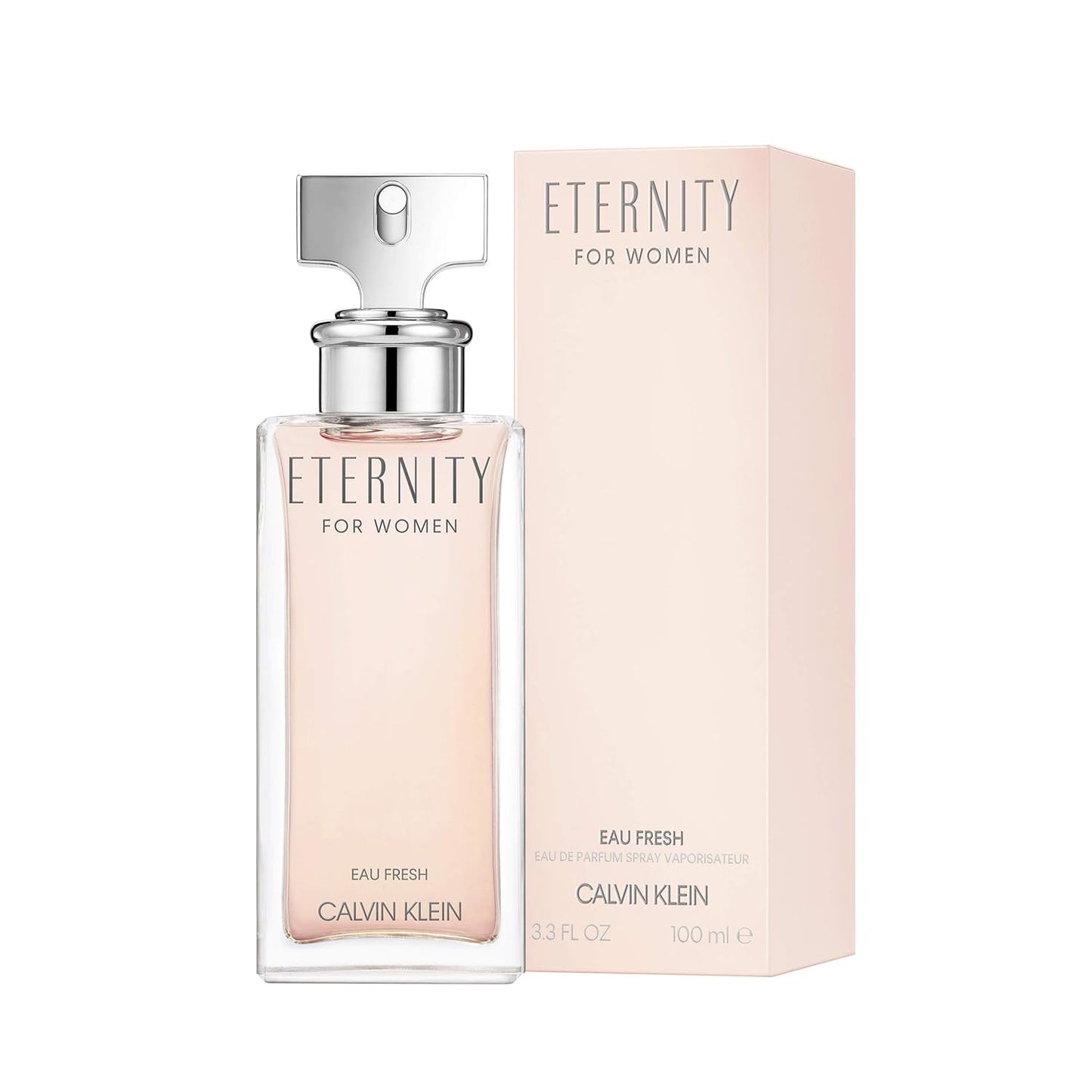 Calvin Klein Eternity Eau Fresh Eau de de Parfum – Floral Women's Perfume Long Lasting Fragrance 3.4oz