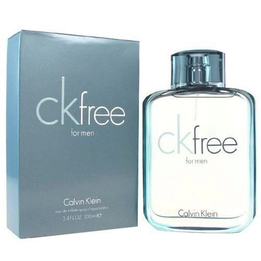 Calvin Klein CK Free Eau De Toilette Spray, Cologne for Men, 3.4 Oz