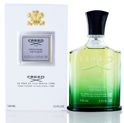 Creed Original Vetiver Eau de Parfum Spray, 3.3 oz (100 ml)