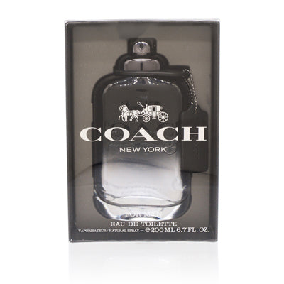 Coach New York for Men Eau de Toilette Spray for Men, 6.7 oz (200 ml)