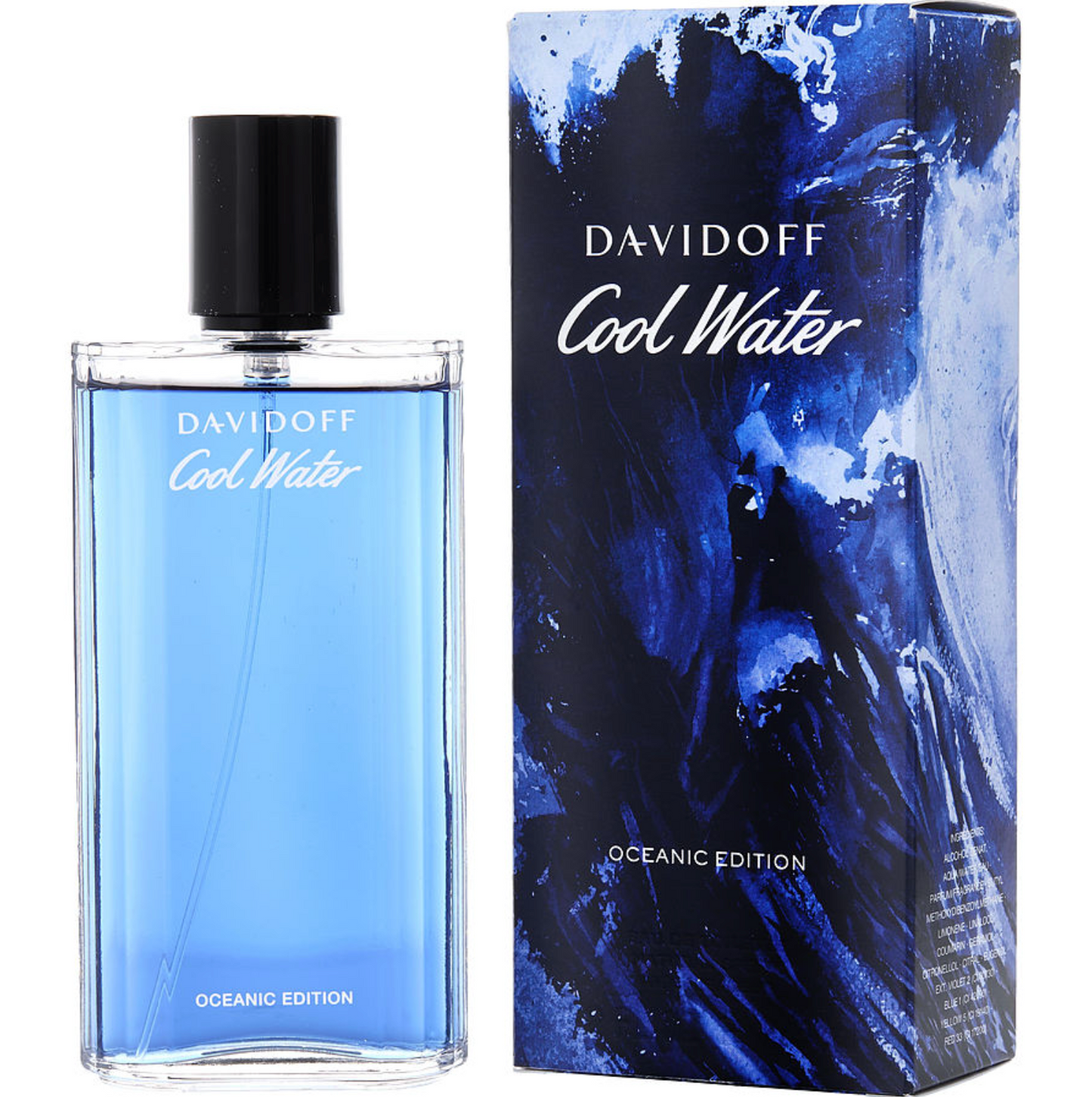 Davidoff Cool Water Oceanic Men Eau De Toilette Spray Limited Edition 4.2 oz