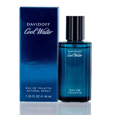 Davidoff Coolwater Men Eau de Toilette Spray for Men, 1.35 oz (40 ml)