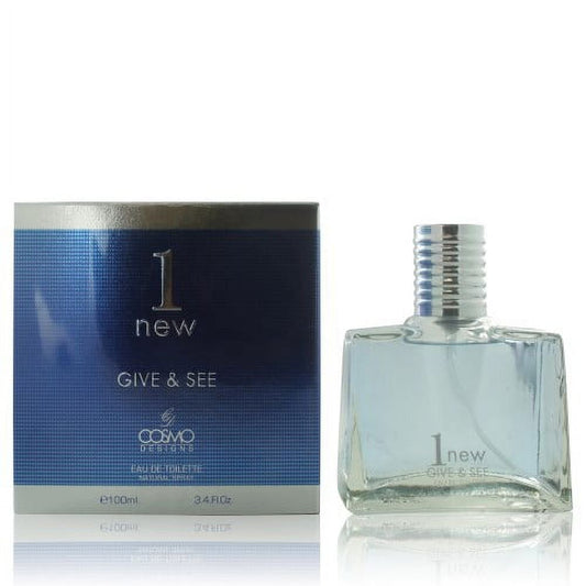Cosmo 1 New Give & See Men's Eau De Toilette EDT Cosmo Designs 3.4oz