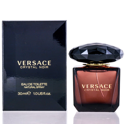 Versace Crystal Noir Eau de Toilette Spray for Women, 1 oz (30 ml)
