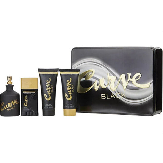 Liz Claiborne  Men's Curve Black Gift Set 4.2oz Eau de Cologne spray 3.4oz shower gel nd a 1.7oz deodorant