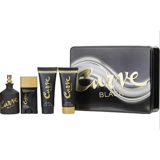 Liz Claiborne  Men's Curve Black Gift Set 4.2oz Eau de Cologne spray 3.4oz shower gel nd a 1.7oz deodorant