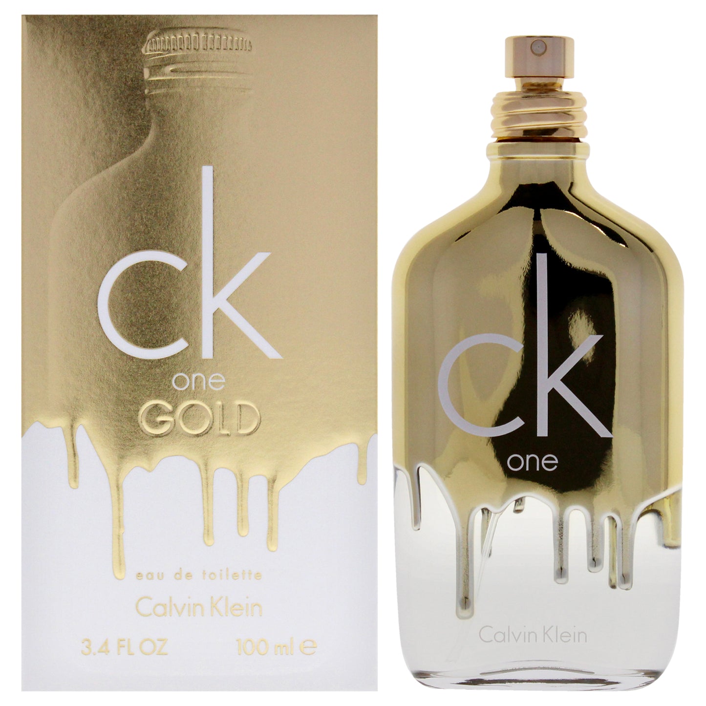 Calvin Klein CK One Gold EDT Spray for Unisex 3.4 oz | 6.7 oz
