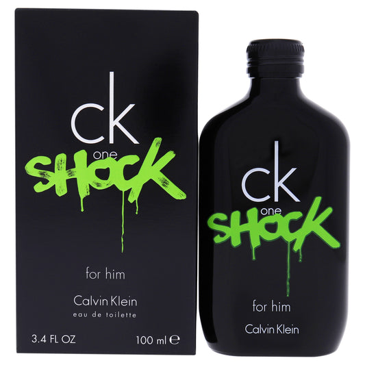 Calvin Klein CK One Shock For Him EDT Spray for Men 3.4 oz | 6.7oz