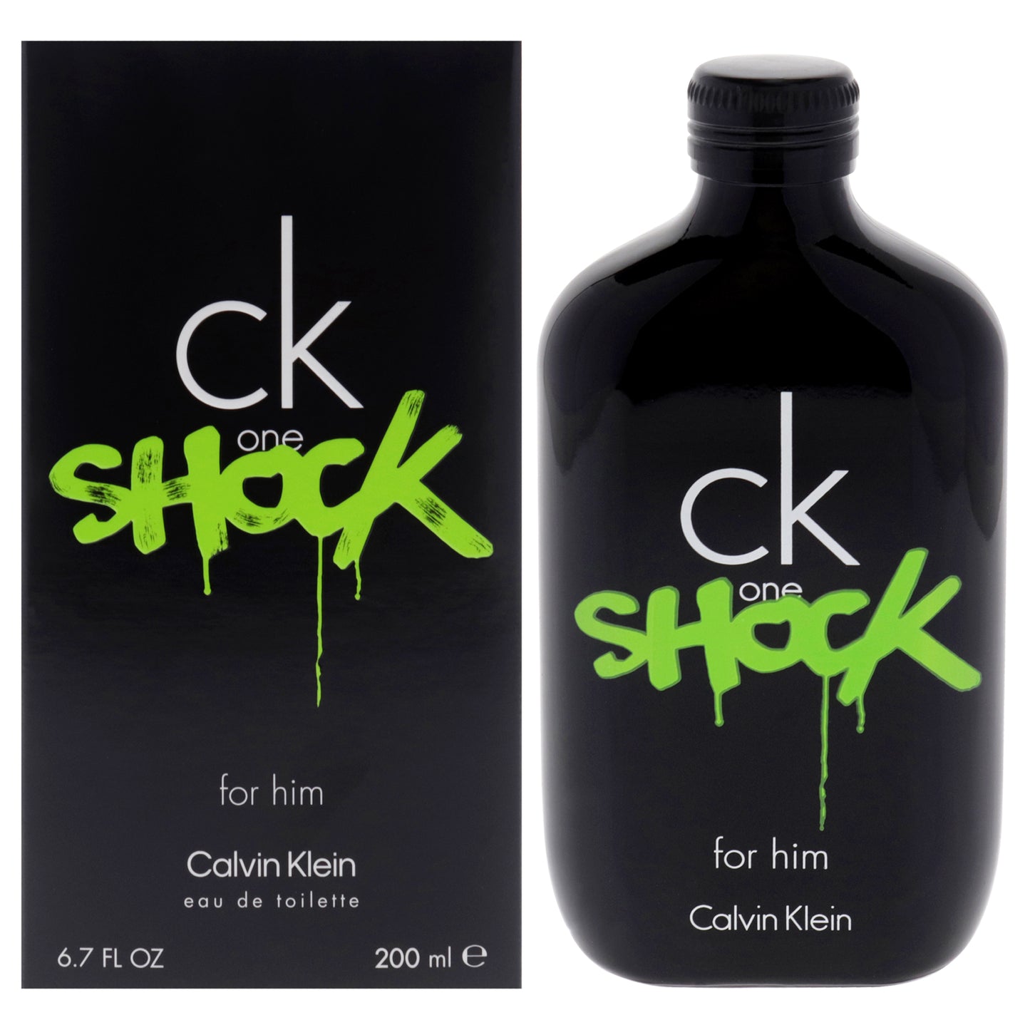 Calvin Klein CK One Shock For Him EDT Spray for Men 3.4 oz | 6.7oz