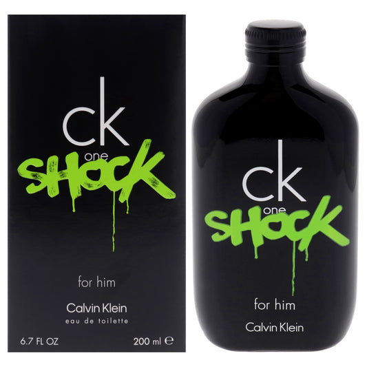 Calvin Klein CK One Shock For Him EDT Spray for Men 3.4 oz | 6.7oz