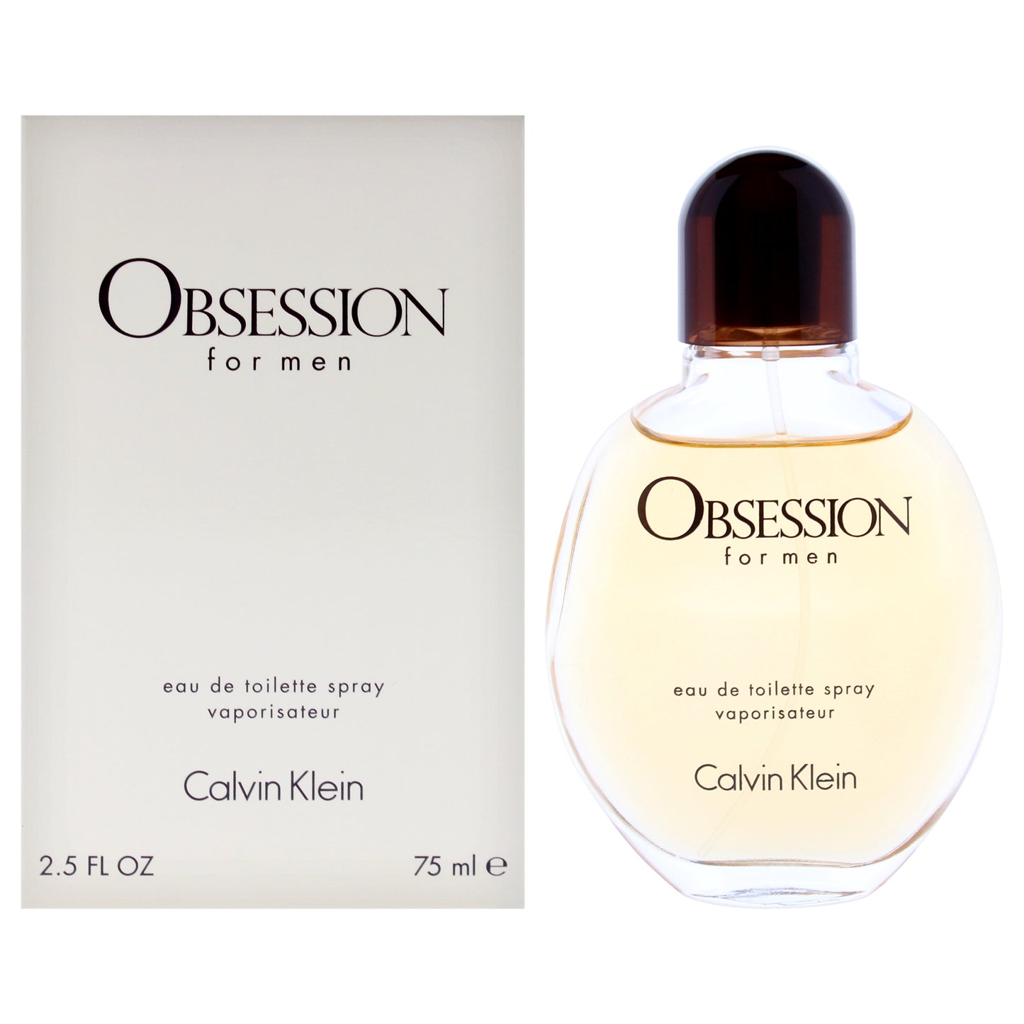 Calvin Klein Obsession 2.5 oz EDT Spray for Men