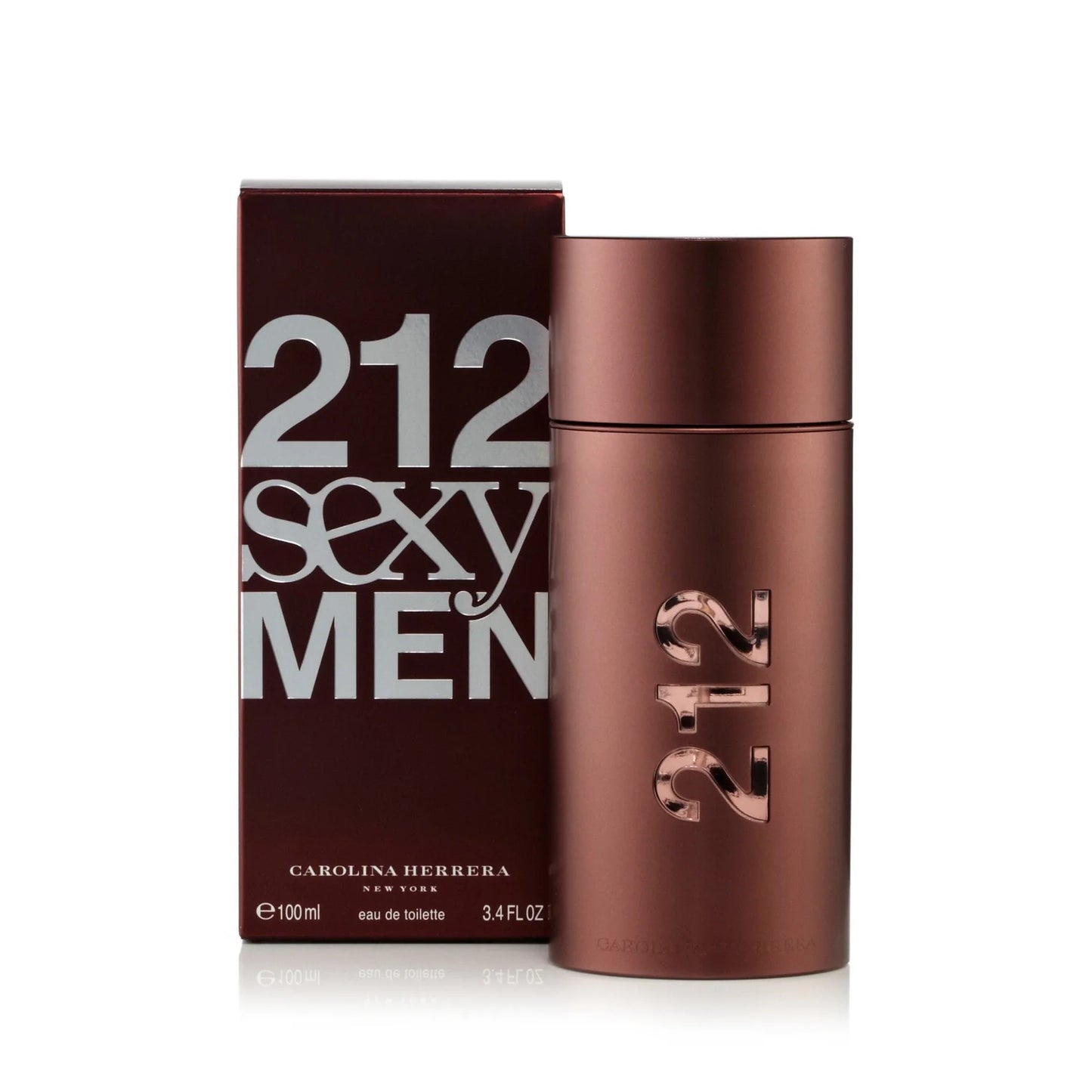 Carolina Herrera 212 Sexy Eau De Toilette Spray for Men, 3.4 Ounce