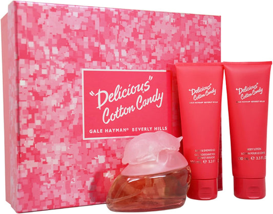 Gale Hayman Delicious Cotton Candy Women Gift Set (Pack of 3)