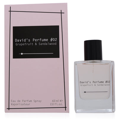 David's Perfume #02 Grapefruit & Sandalwood Eau de Parfum 2.0 OZ