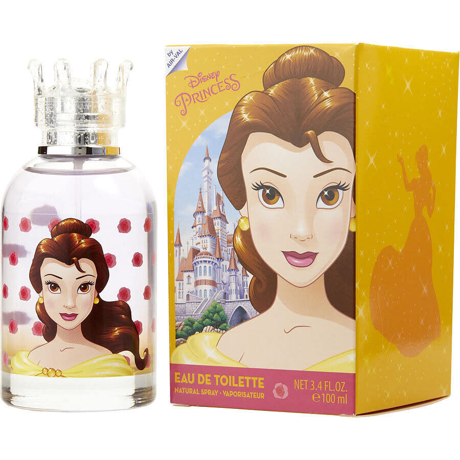 Disney Princess Belle Eau de Toilette Spray for Kids, 3.4 Ounce